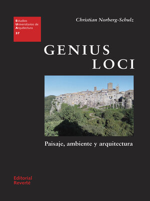 cover image of Genius loci
